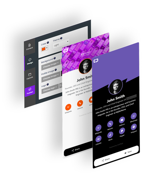 Digital Card | Digital Business Card - CardPage