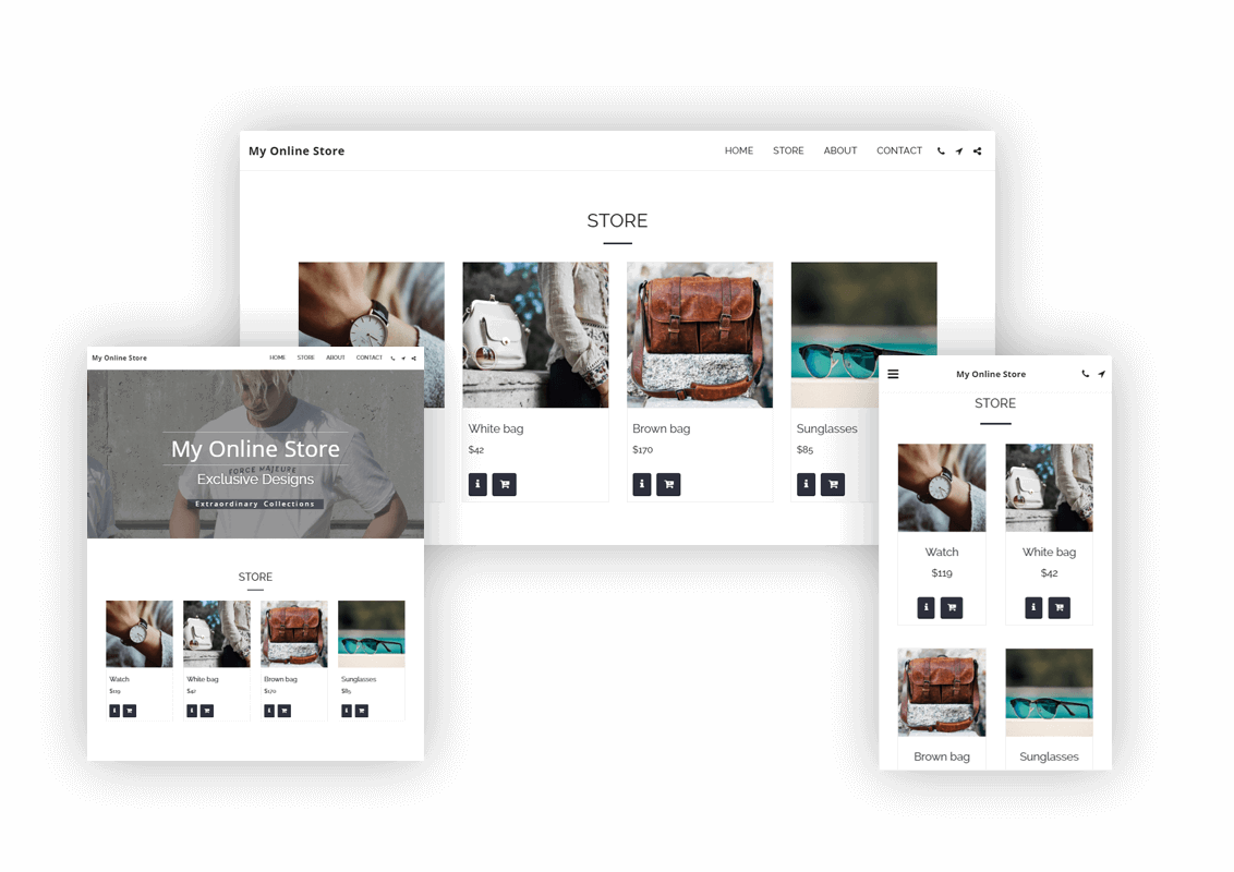 eCommerce Website Builder | Create an Online Store - SITE123
