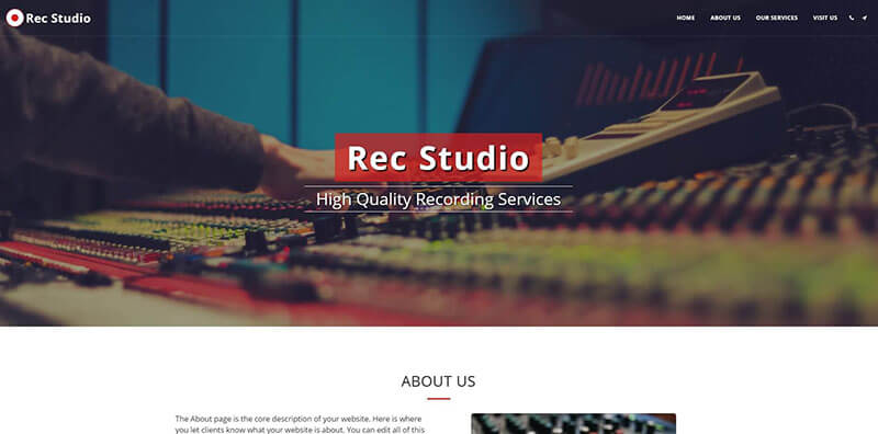 Modèles de Sites Web - 4